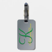 Titanium Best Fun Fab Bagagelabel (Achterkant verticaal)