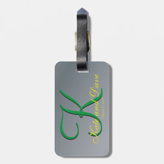 Titanium Best Fun Fab Bagagelabel (Achterkant verticaal)