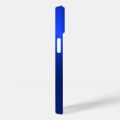 Titanium blauw Roestvrij staal Metaal Case-Mate iPhone Case (Achterkant / Rechts)