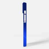 Titanium blauw Roestvrij staal Metaal Case-Mate iPhone Case (Achterkant / Links)