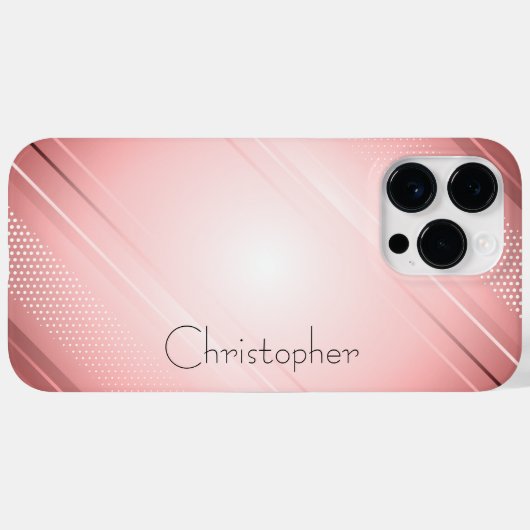 Titanium Brons Roestvrij Staal Print Case-Mate iPhone Case (Achterkant (horizontaal))