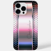 Titanium Brons Roestvrij Staal Print Case-Mate iPhone Case (Achterkant)