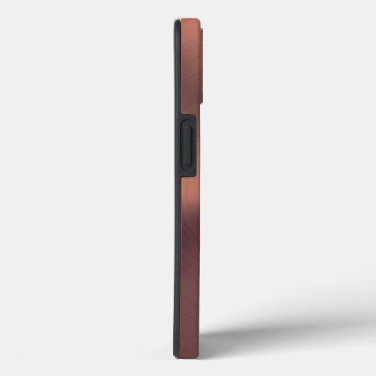 Titanium brons Roestvrij staal Print Case-Mate iPhone Case (Achterkant / Rechts)