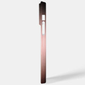 Titanium Brons Roestvrij Staal Print Case-Mate iPhone Case (Achterkant / Links)