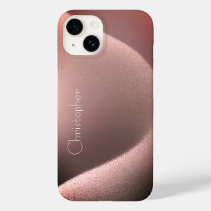 Titanium brons roestvrij staal Print iphone 15 Case-Mate iPhone 14 Hoesje