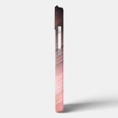 Titanium brons roestvrij staal Print iphone 15 Case-Mate iPhone Case (Achterkant / Links)