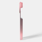 Titanium Brons Roestvrij Staal Print iPhone Hoesje (Linkerkant)