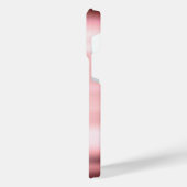 Titanium Brons Roestvrij Staal Print iPhone Hoesje (Linkerkant)