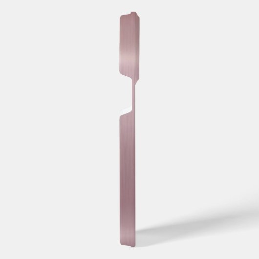 Titanium Brons Roestvrij Staal Print iPhone Hoesje (Rechterkant)