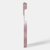 Titanium Brons Roestvrij Staal Print iPhone Hoesje (Linkerkant)