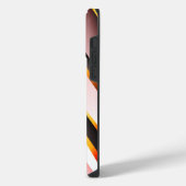 Titanium Brons Roestvrij Staal Print iPhone Hoesje (Linkerkant)