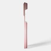 Titanium Brons Roestvrij Staal Print iPhone Hoesje (Linkerkant)