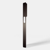 Titanium bruine vlekkeloze staalprint Case-Mate iPhone case (Achterkant / Rechts)