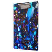 Titanium Cobalt Blue Quartz Klembord (Links)