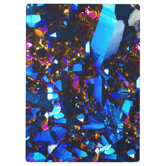 Titanium Cobalt Blue Quartz Klembord (Achterkant)