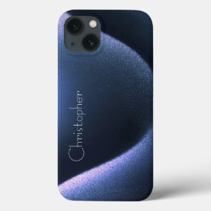 Titanium donkerblauw roestvrij staal Print iphone  Case-Mate iPhone Case