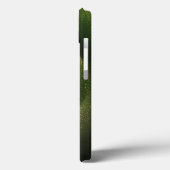 Titanium donkergroen roestvrij staal Print iphone  Case-Mate iPhone Case (Achterkant / Links)