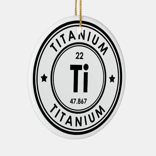 Titanium Element keramisch Ornament (Rechts)
