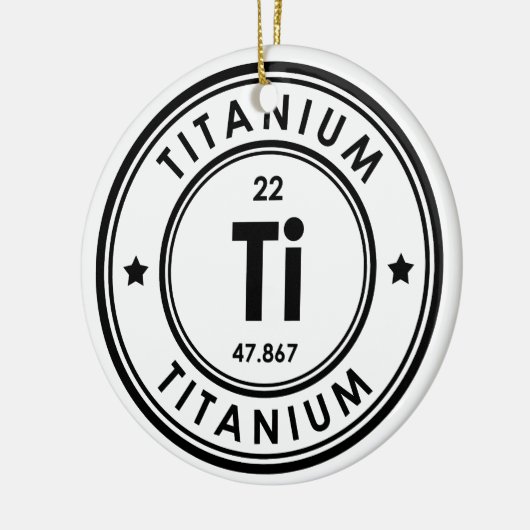 Titanium Element keramisch Ornament (Links)