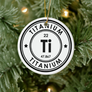 Titanium Element Keramische Versiering Keramisch Ornament