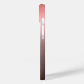 titanium Gepolijst brons Radiaal en Metaal Case-Mate iPhone Case (Achterkant / Links)