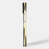 Titanium gepolijst goud radiale metalen iphone 15 Case-Mate iPhone case (Achterkant / Links)