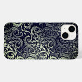 Titanium gepolijst groen Radiaal Metallic iphone 1 Case-Mate iPhone Case (Achterkant (horizontaal))