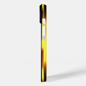 Titanium gepolijst groen Radiaal Metallic iphone 1 Case-Mate iPhone Case (Achterkant / Links)