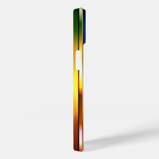 Titanium gepolijst violette radiale metalen iphone Case-Mate iPhone case (Achterkant / Rechts)