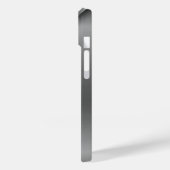 Titanium gepolijst zilveren radiale metalen iphone Case-Mate iPhone case (Achterkant / Links)