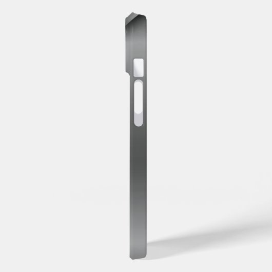 Titanium gepolijst zilveren radiale metalen iphone Case-Mate iPhone case (Achterkant / Links)