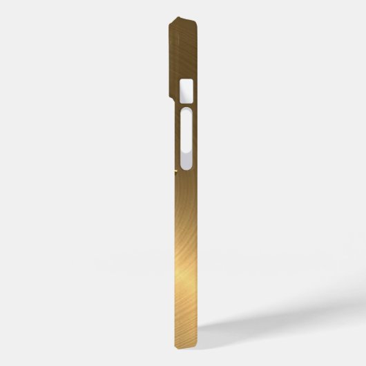 Titanium goud roestvrij staal Metaal Case-Mate iPhone Case (Achterkant / Links)