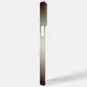Titanium Goud Roestvrij staal Print Case-Mate iPhone Case (Achterkant / Rechts)