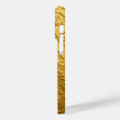 Titanium goud Roestvrij staal Print Case-Mate iPhone Case (Achterkant / Links)