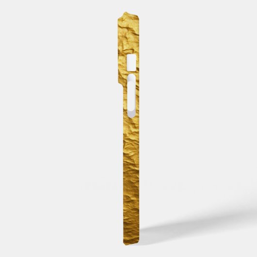 Titanium goud Roestvrij staal Print Case-Mate iPhone Case (Achterkant / Links)