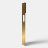 Titanium goud Roestvrij staal Print Case-Mate iPhone Case (Achterkant / Rechts)