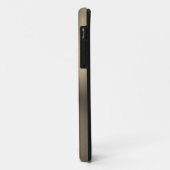 Titanium goud Roestvrij staal Print Case-Mate iPhone Case (Achterkant/links)