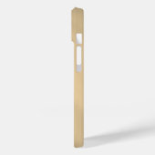 Titanium goud roestvrij staal Print iphone 15 Case-Mate iPhone Case (Achterkant / Links)