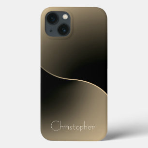 Titanium goud roestvrij staal Print iphone 15 Case-Mate iPhone Case