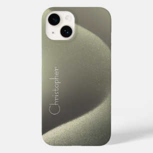 Titanium goud roestvrij staal Print iphone 15 Case-Mate iPhone 14 Hoesje