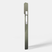 Titanium goud roestvrij staal Print iphone 15 Case-Mate iPhone Case (Achterkant / Links)