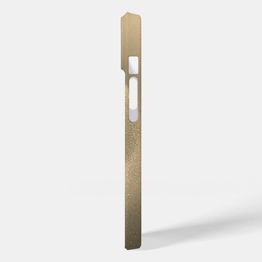 Titanium goud roestvrij staal Print iphone 15 Case-Mate iPhone Case (Achterkant / Links)