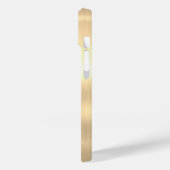 Titanium goud roestvrij staal Print iphone 15 Case-Mate iPhone Case (Achterkant / Links)