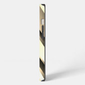 Titanium Goud Roestvrij staal Print iPhone Hoesje (Linkerkant)