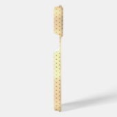 Titanium Goud Roestvrij staal Print iPhone Hoesje (Rechterkant)