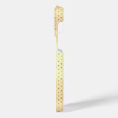 Titanium Goud Roestvrij staal Print iPhone Hoesje (Linkerkant)