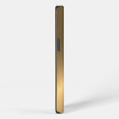 Titanium goud Roestvrij staal Print iPhone Hoesje (Rechterkant)