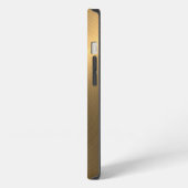 Titanium goud Roestvrij staal Print iPhone Hoesje (Linkerkant)