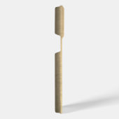 Titanium Goud Roestvrij staal Print iPhone Hoesje (Rechterkant)