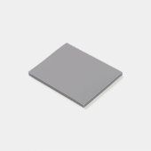 Titanium Gray Color Trend Background Post-it® Notes (Schuin)